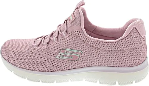 Skechers SUMMITS-SUMMER BLUSH Slip-On Sneaker - Sneaker low mit atmungsaktivem Obermaterial und komfortablem Memory Foam für ein angenehmes Tragegefühl, ideal für den Alltag.
