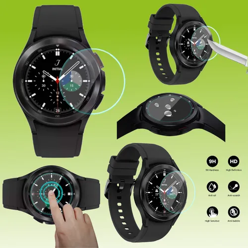 1x H9 Hart Glas Tempered Folie für Samsung Galaxy Watch 5 44mm Panzer