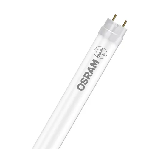 Osram LED T8 Röhre EM 45cm 5,4W - Energiesparlampe mit Starter, neutralweißem Licht und 650lm, ideal für effiziente Beleuchtung in Wohnräumen oder Büros.