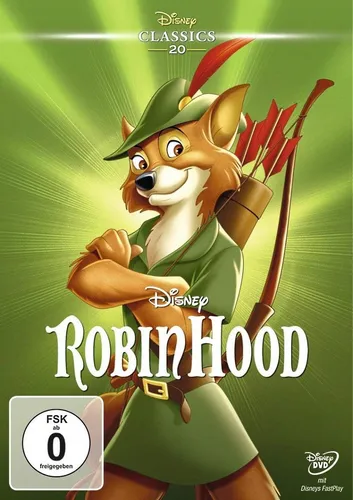 DVD Walt Disney ROBIN HOOD (Disney Classics) ++NEU