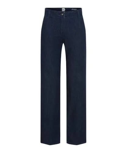BRAX Damen Style Maine S Ultralight Denim Jeans - Bequeme Wide Leg Jeans für Damen, ultraleicht und ideal für den Sommer, mit modernem Schnitt und Stil.