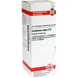 Sambucus Nigra D 6 20 ML