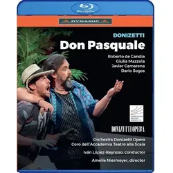 Donizetti: Don Pasquale - Blu-ray mit erstklassiger Besetzung - Musik-DVD & Blu-ray der Aufführung von Donizetti's Don Pasquale im Teatro Donizetti, Bergamo 2024, unter der Regie von Niermeyer – ein Muss für Opernliebhaber!