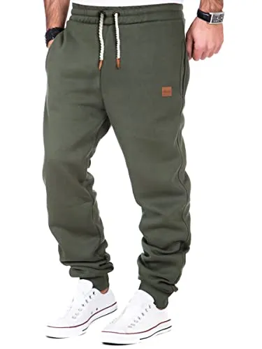 REPUBLIX Herren Sporthose Jogger Jogginghose Sweatpants Trainingshose R-0053 Khaki XL