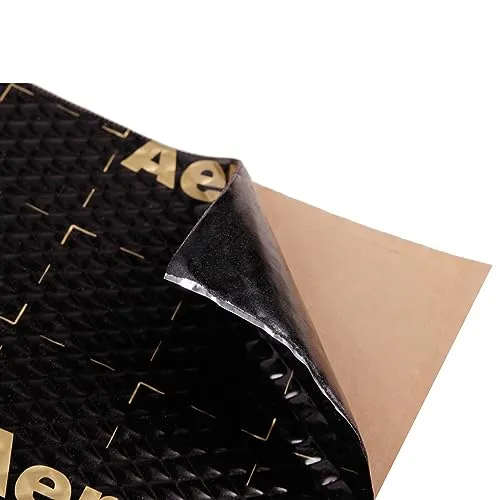 StP STANDARTPLAST AERO - 750x500x2,3mm BULK PACK (12pcs) - Isolierung für Autos, effektives Dämmmaterial für optimale Geräusch- und Wärmedämmung im Kfz-Bereich.