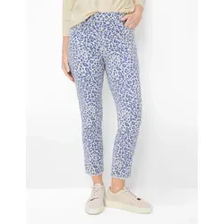 Raphaela by Brax Damen Schlupfhose Style LAVINA FRINGE CORNFLOWER, Blau, Gr. 38 - Stylische 6/8-Schlupfhose im Super Slim Fit, ideal für einen modernen Look. Hoher Tragekomfort und vielseitig kombinierbar.