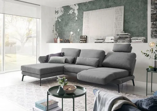 3C Candy Ecksofa Kairo modernes Multifunktions-Sofa, bequem, L-Form, inklusive Drehsitz, Armlehnen- und Rückenverstellung, OTTOs Choice