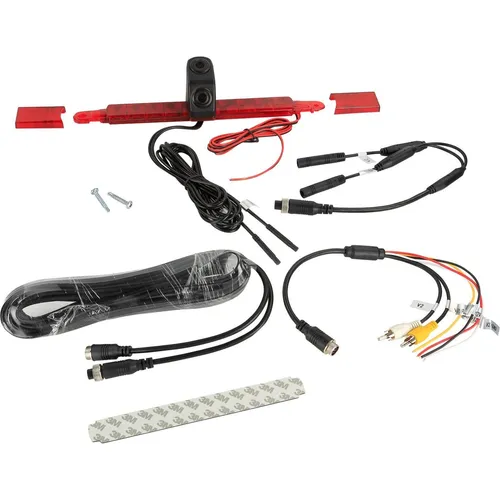 Hella 771000-6025 Rückfahrkamera für Wohnmobile und Wohnwagen - Dual View Rückfahrkamera mit 2 Linsen für sicheres Rückwärtsfahren. Ideal für Wohnmobile/Wohnwagen, ersetzt die OEM 3.Bremsleuchte und sorgt für optimale Sicht.
