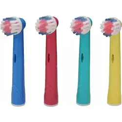 Oral-B Aufsteckbürsten Precision Kids 4er Set Kinder Zahnbürste Ersatzkopf