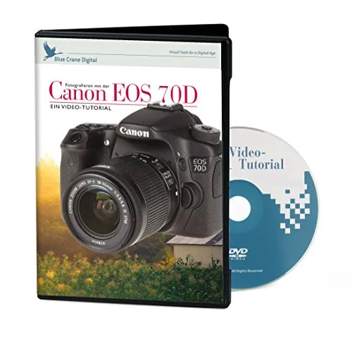 Kaiser Fototechnik 6423 Video-Tutorial für Canon 70D (DVD, Deutsch)