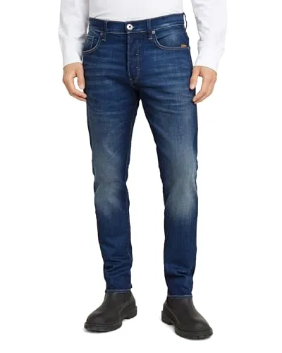 G-STAR RAW Herren 3301 Slim Jeans - Stylische Slim Fit Jeans für Herren mit normaler Leibhöhe und schmalem Bein, perfekt für einen modernen Look.