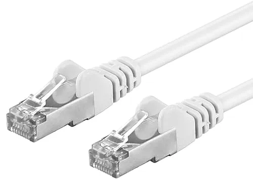 PremiumCord Netzwerkkabel CAT6a - 7M Ethernet LAN Patch Kabel, 10Gbit/s, S/FTP Abschirmung für ultraschnelle Verbindungen