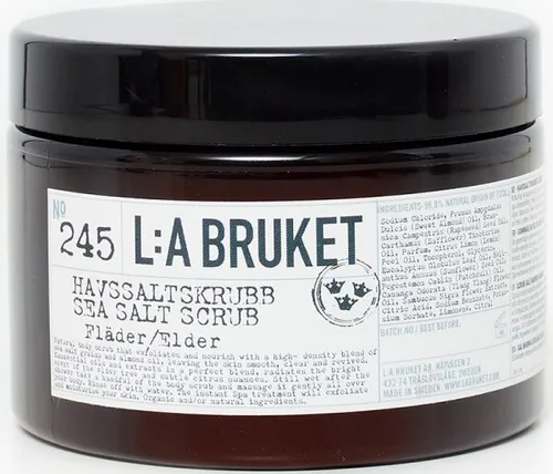 L:A Bruket No. 246 Restorative Algae Hand Peeling 120 g - Handpeeling mit Cosmos Natural Zertifizierung, reinigt und erneuert die Haut für glatte, geschmeidige Hände.