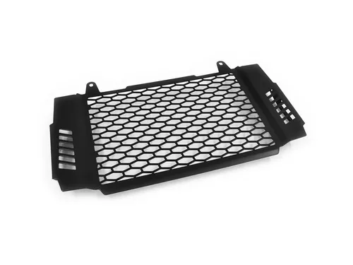 ZIEGER Pro Kühlerverkleidung für CB 650 R (BJ 2019-23) schwarz - Kühlerschutzgitter aus pulverbeschichtetem Edelstahl, robust und langlebig, idealer Schutz für Ihren Kühler.