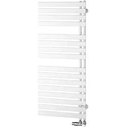 Kermi Credo Half flat Bad- und Wohnheizkörper 600 x 1800 mm - Weiß - Bad- & Designheizkörper, elegantes Design mit effizienter Wärmeabgabe für ein angenehmes Raumklima.