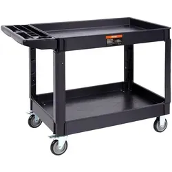 VEVOR Servierwagen - Robuster Abräumwagen mit 249 kg Tragkraft - Servierwagen mit 249 kg Tragfähigkeit, ideal für Gastronomie und Werkstatt. Robuste Bauweise aus Polypropylen, perfekt für vielseitige Anwendungen.