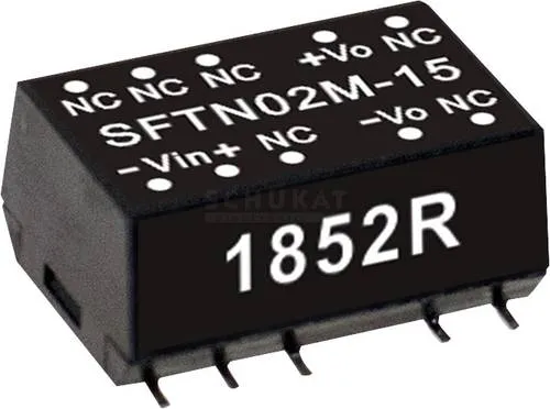 MEAN WELL SFTN02M-12 DC/DC-Wandlermodul 167mA 2W Anzahl Ausgänge: 1 x Inhalt 1St.