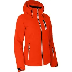 Bergson Skijacke NICE Damen – Wattierte Skijacke mit 20.000 mm Wassersäule - Wattierte Damen-Skijacke in Paprika, ideal für kalte Tage. Mit hoher Wasserdichtigkeit und normaler Passform bietet sie optimalen Schutz und Tragekomfort beim Skifahren.