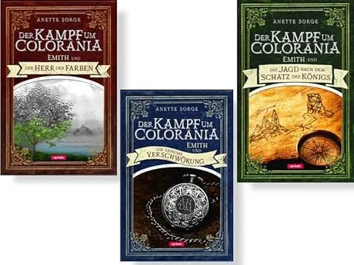 Der Kampf um Colorania - Komplettset Bände 1-3 - Literaturkritik - Entdecken Sie die fesselnde Kinderliteratur-Serie in einem Paket und erleben Sie spannende Abenteuer mit einzigartigen Charakteren.