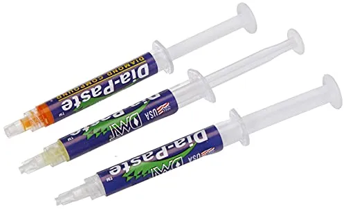 DMT Dia-Paste™ Diamant-Schleifpaste – Hochglanzpolitur für Messer & Werkzeuge - Handwerkzeug-Zubehör, ideal für präzises Schleifen und Polieren von Schneidewerkzeugen für einen messerscharfen Glanz.
