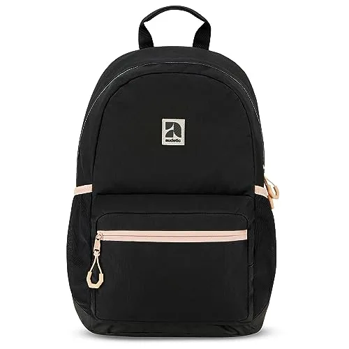 audetic FLEX Schulrucksack - Wasserabweisend mit Laptopfach - Schulrucksack für Jungen und Mädchen, aus recyceltem PET, mit vielen Fächern und wasserabweisender Oberfläche für optimalen Schutz.