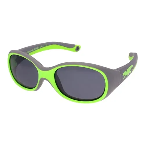 ActiveSol Kinder Sonnenbrille T-Rex, 2-6 Jahre - Sonnenbrille für Kinder mit UV-Schutz und polarisierten Gläsern, flexibel und unzerstörbar - ideal für aktive Abenteuer im Freien.