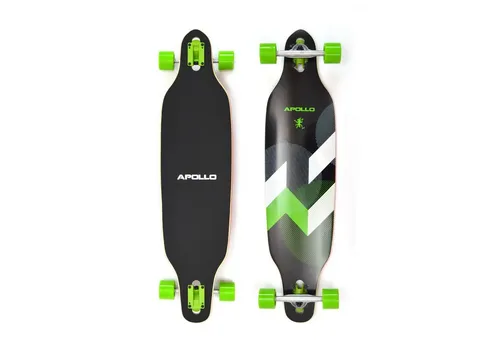 Apollo Longboard SUVA Flex III Special Edition Komplettboard mit ABEC Kugellagern - Das Apollo Longboard Suva Flex III bietet eine stabile Fahrt für Fahrer/innen bis 70kg. Das hochwertige 38 x 9,2 Zoll Deck und die 65mm Räder sorgen für ein optimales Cruisen. Inklusive praktischem T-Tool für schnelle Anpassungen.