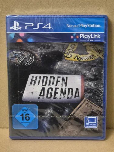Hidden Agenda - Sony PlayStation 4 Ps4 Spiel NEU ORIGINAL VERPACKT