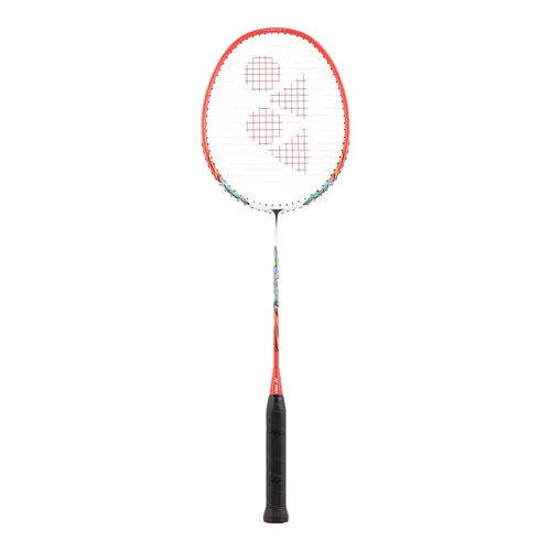 Yonex Badmintonschläger Muscle Power 2 - Freizeit- und Schulsport - Ideal für Einsteiger und Fortgeschrittene, bietet der besaitete Yonex MP-2 mit seiner speziellen Rahmenkonstruktion hohe Kontrolle und ein ausgewogenes Spielgefühl. Leicht und robust, perfekt für jedes Match!