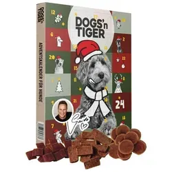 Dogs ́n Tiger-  Guido Maria Kretschmer Hunde - Adventskalender 2025, Weihnachtsgeschenk, Hunde Snacks, Enten, Huhn & Lachs, Weihnachtskalender, Advent