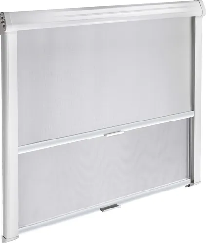 Dometic Seitz Rastrollo 3000 - grau, 1160 x 710 mm - Sonnenschutzrollo in grau, bietet effektiven Sicht- und Sonnenschutz für Wohnmobile und Camper, einfach zu bedienen und platzsparend.