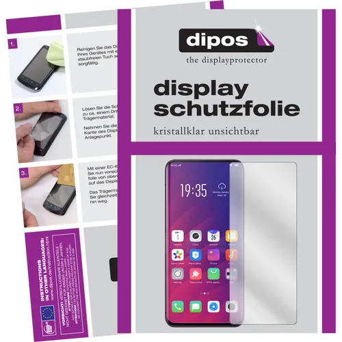 Dipos Displayschutzfolie Crystalclear (1 Stk., Oppo Find X) (4051837236151)