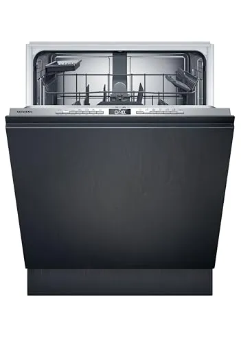 SIEMENS SN 63 EX 27 AE iQ300 Geschirrspüler - Vollintegrierbarer Geschirrspüler mit varioSpeed Plus für bis zu 3x schnellere Reinigung und autoOpen dry für optimale Trocknungsergebnisse.
