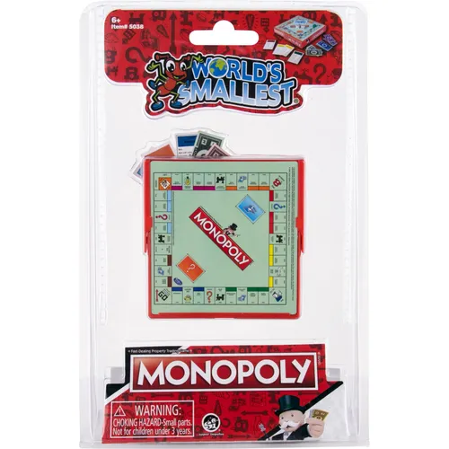 Super Impulse World's Smallest Monopoly (Deutsch, 2 - 6 Spieler) (5038)