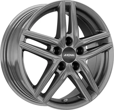 Ronal R65 Alufelgen 16 Zoll - Cerium Grey 6.5x16" ET22 - Felgen aus hochwertigem Aluminium mit Doppelspeichen-Design, ideal für stilvolle Fahrzeuge. Maximale Traglast von 730 kg und perfekte Passform dank ET22.