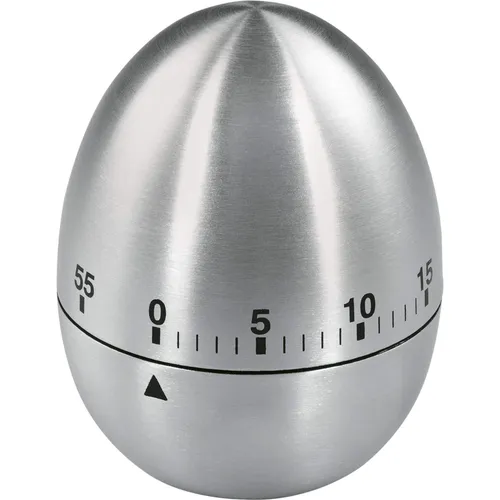Xavax Eieruhr mit Timer 00095302 - Eieruhr aus Edelstahl, präzise Zeitmessung für perfekte Eier, ideal für Küche und Hobbykoch.