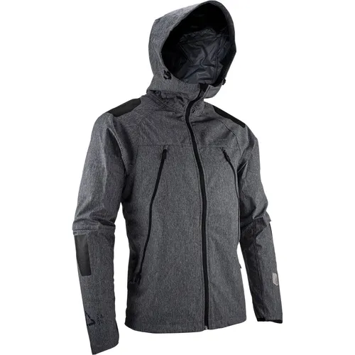 Leatt Hydradri 4.0 MTB Jacke für Experten - Fahrradbekleidung mit konturiertem Kragen und gebogenem Schirm, aus hochwertigem und langlebigem Material – ideal für kühle und komfortable Fahrten.