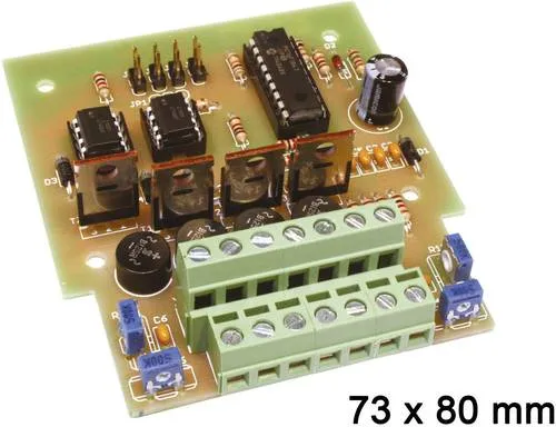 TAMS Elektronik 51-01055-01 Multi-Timer Bausatz - Modellbahn-Zubehör für flexible Zeitsteuerung, ideal für analoge und digitale Anlagen mit 4 individuell einstellbaren Schaltausgängen von 0,1 s bis 4,5 min.