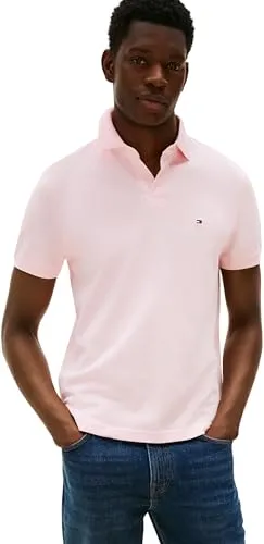 Tommy Hilfiger Herren Polo 1985 Regular Pink XXL - Authentisches Tommy Hilfiger Polo-Shirt, nachhaltig produziert und ideal für den modischen Alltag. Hochwertiger Tragekomfort und zeitloses Design.