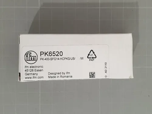 Ifm Electronic Druckschalter PK6520 - Präzise Druckmessung bis 5800 psi - Druckschalter für Elektronik-Anwendungen, ideal für präzise Druckmessungen und hohe Zuverlässigkeit in anspruchsvollen Umgebungen.