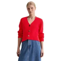 Marc O'Polo Cardigan aus Heavy-Weight-Organic-Cotton rot M (38)