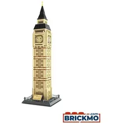 Wange W5216 Big Ben Steckbausteine - Kreatives Bau-Set für große Bauprojekte, fördert die Fantasie und die Feinmotorik. Ideal für kleine Architekten!