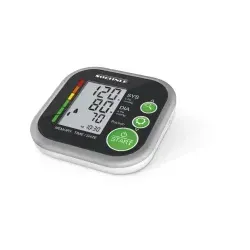SOEHNLE Blutdruckmessgerät 68108 Systo Monitor 200 - Blutdruckmessgerät mit Bewegungssensor für präzise Messergebnisse, inklusive Arrhythmie-Erkennung und gut lesbarem LCD-Display für systolischen, diastolischen Druck und Puls.