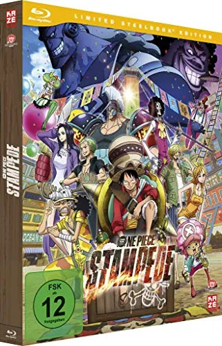 One Piece - Stampede SteelBook Blu-ray - Animationsfilme DVD & Blu-ray, exklusive SteelBook-Edition mit atemberaubender Optik und aufregenden Abenteuern für Fans der Serie.
