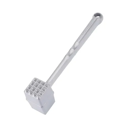 Westmark Fleischhammer 24 cm, Aluminium, Robusto Spezial - Hochwertiger Fleischhammer mit ergonomischem Griff, ideal zum Weichklopfen von Fleisch und Zerkleinern von Nüssen. Made in Germany, spülmaschinengeeignet und perfekt für Gastronomie und Zuhause.