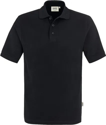 HAKRO Polo-Shirt „Classic“ - 810 - Schwarz - Größe: S - Poloshirt für Herren, original Premium Qualität von HAKRO, ideal für Beruf und Freizeit, bietet höchsten Tragekomfort und Langlebigkeit.