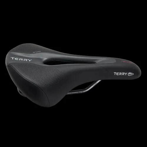TERRY Sattel FIGURA GTC Gel Standard Women - Fahrradsattel für Damen mit Gelpolsterung, ideal für einen Sitzknochenabstand von 9 bis 12 cm, bietet optimalen Komfort auf langen Fahrten.