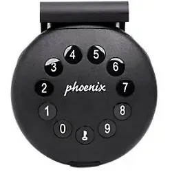 Phoenix Schlüsseltresor Palm Key Store KS0211E - Robuster Schlüsseltresor mit Zahlenschloss und Bluetooth, ideal für sichere Aufbewahrung in Ferienhäusern, Büros oder Baustellen. Wetterfest nach IP66, programmierbar via App.