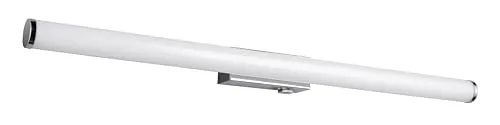 Trio Leuchten LED Badezimmer Wandleuchte Mattimo 283274306 - Badezimmer Wandleuchte aus Metall Chrom und weißem Kunststoff, 8,6 Watt LED für optimale Ausleuchtung mit 950 Lumen und 30.000 Stunden Lebensdauer. Ideal für den Einsatz im Badezimmer dank Schutzklasse IP44.
