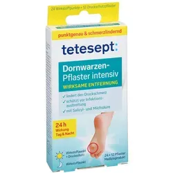 Tetesept Dornwarzen-pflaster Intensiv 12 St